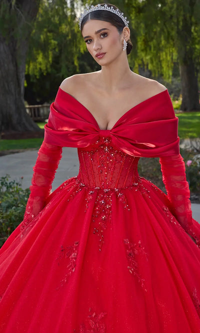 Ashley Lauren 30117 - Beaded Embroidered Sweetheart Ballgown Quinceanera Dresses