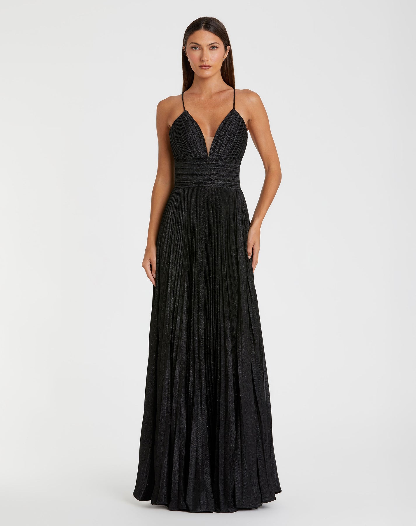 Ieena Duggal 30725 - V-neck A-line Dress