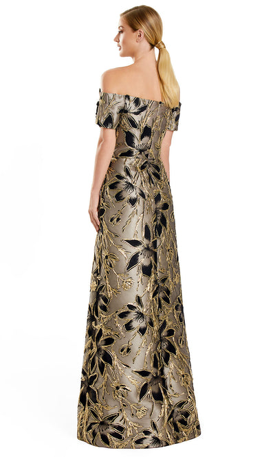 Alexander by Daymor 3100F25 - Sweetheart Off Shoulder Floral Gown