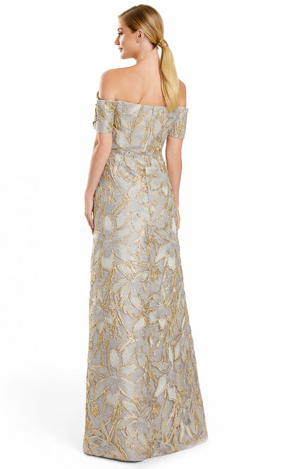 Alexander by Daymor 3100F25 - Sweetheart Off Shoulder Floral Gown