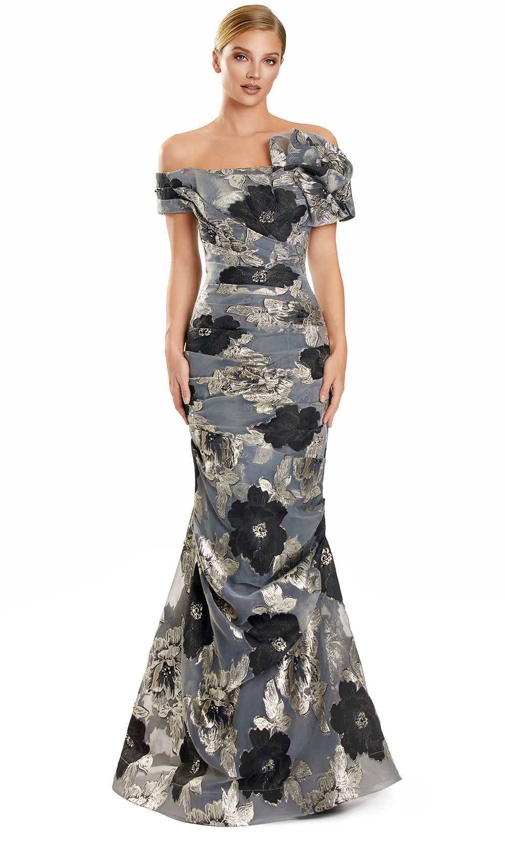 Alexander by Daymor 3102F25 - Ruched Formal Gown