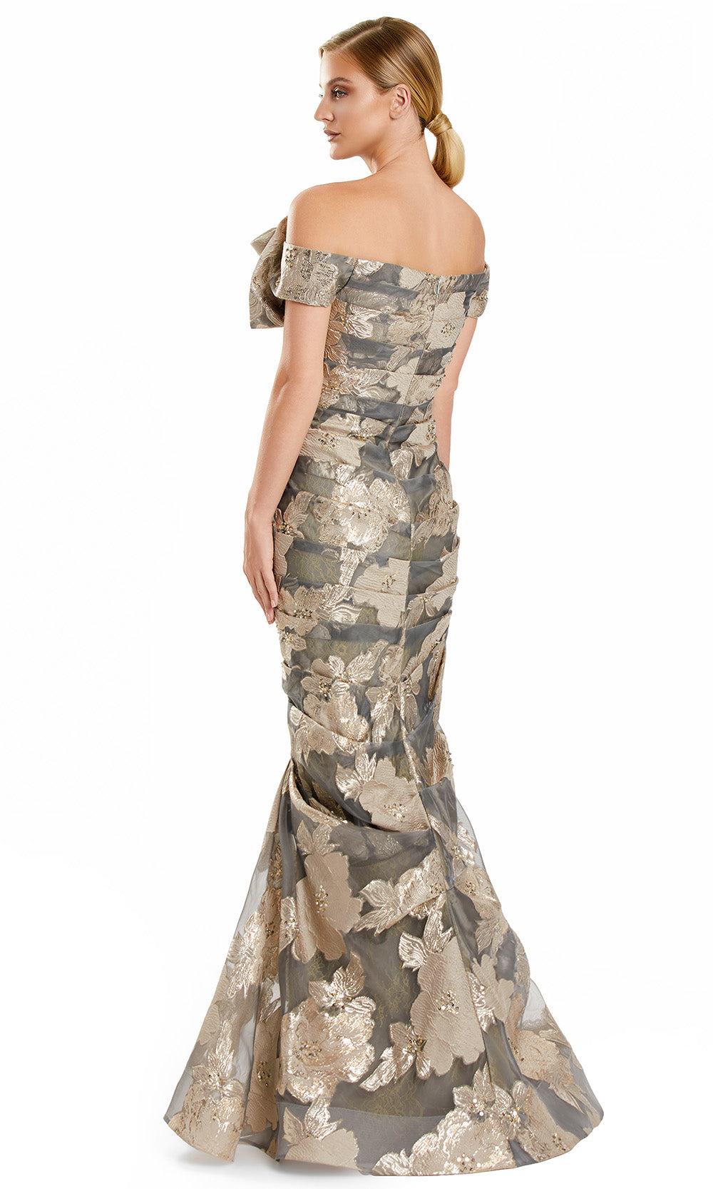 Alexander by Daymor 3102F25 - Ruched Formal Gown