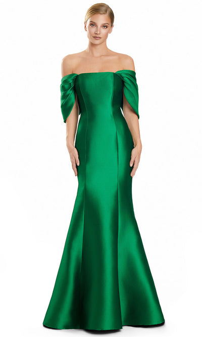 Alexander by Daymor 3103F25 - Mermaid Off Shoulder Evening Gown Bridesmaid Dresses