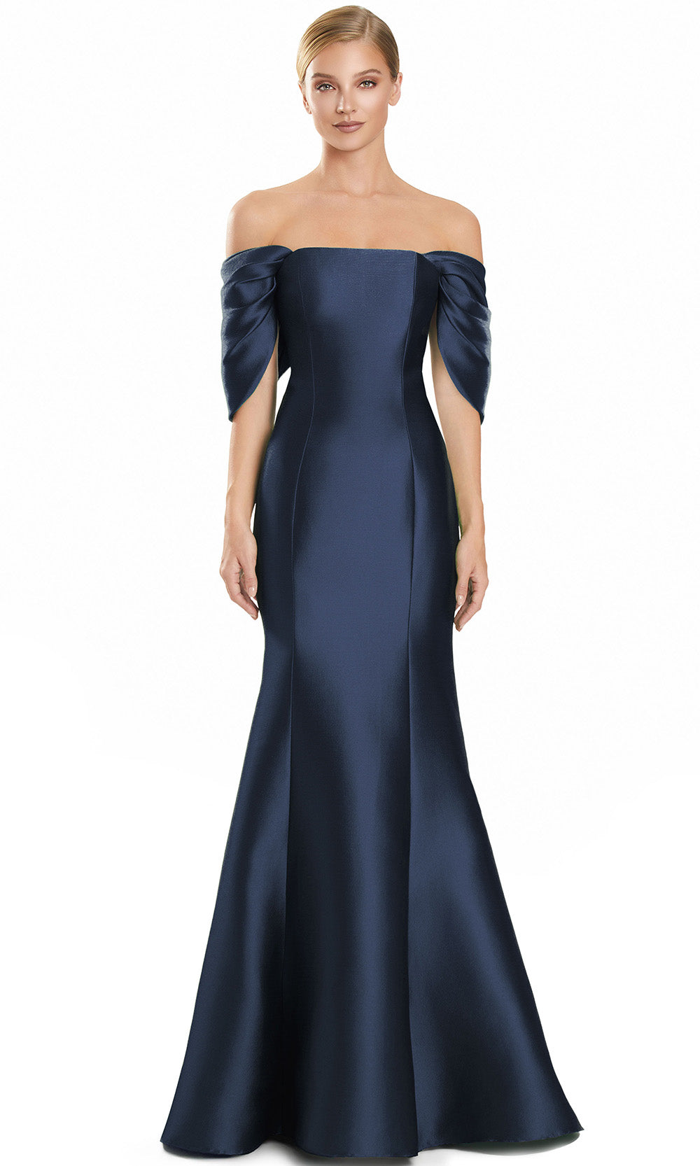 Alexander by Daymor 3103F25 - Mermaid Off Shoulder Evening Gown Bridesmaid Dresses