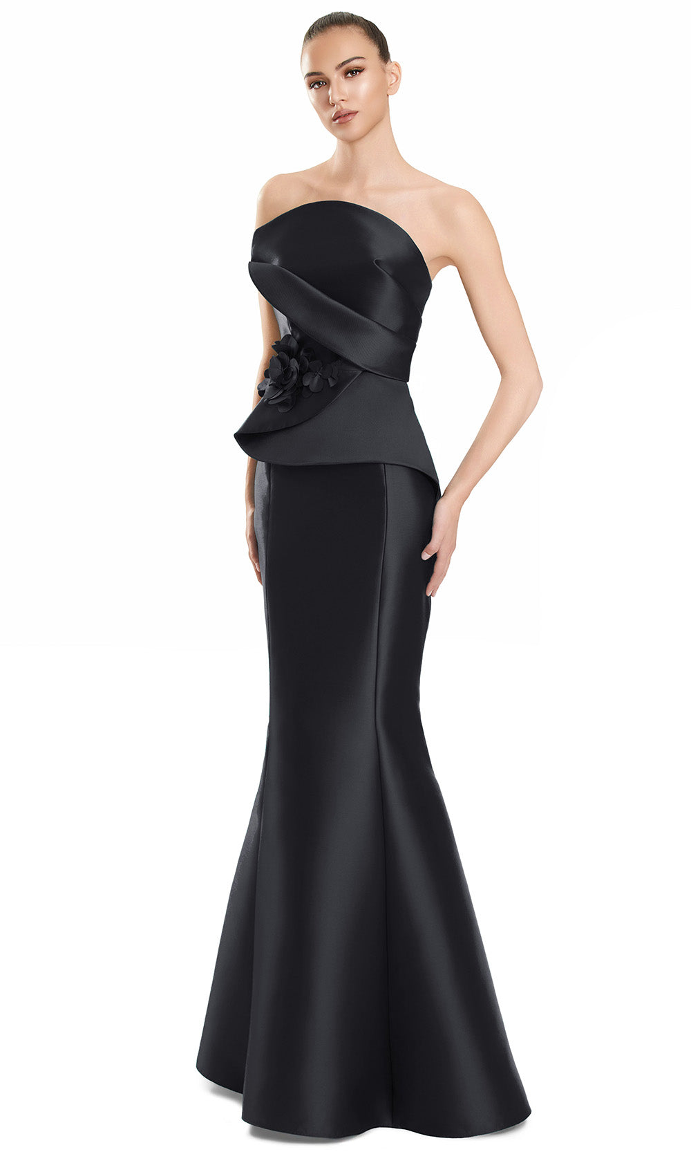 Alexander by Daymor 3108F25 - Mermaid Button Back Evening Gown Formal Gowns