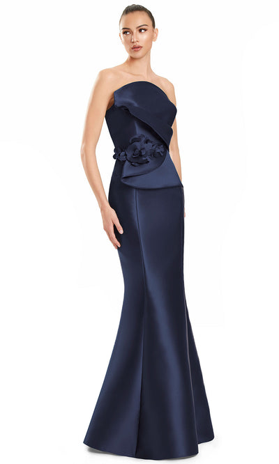 Alexander by Daymor 3108F25 - Mermaid Button Back Evening Gown Formal Gowns