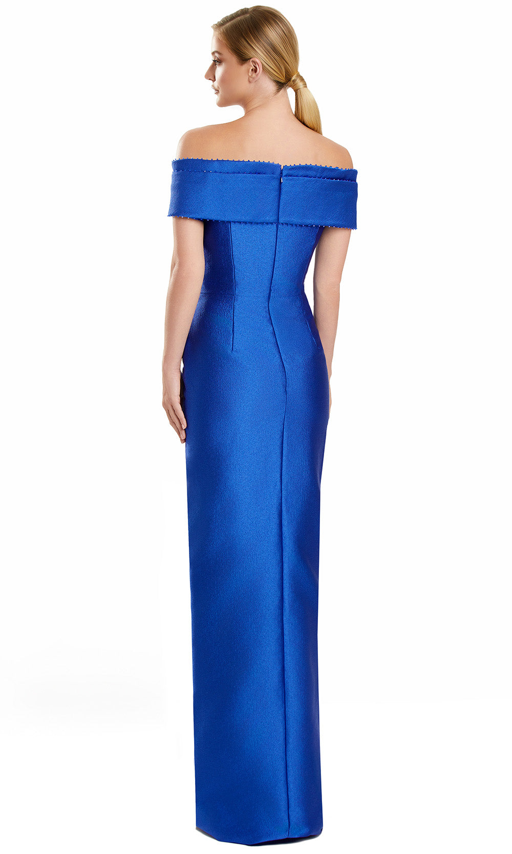 Alexander by Daymor 3116F25 - Pleated Bodice Off Shoulder Gown Bridesmaid Dresses