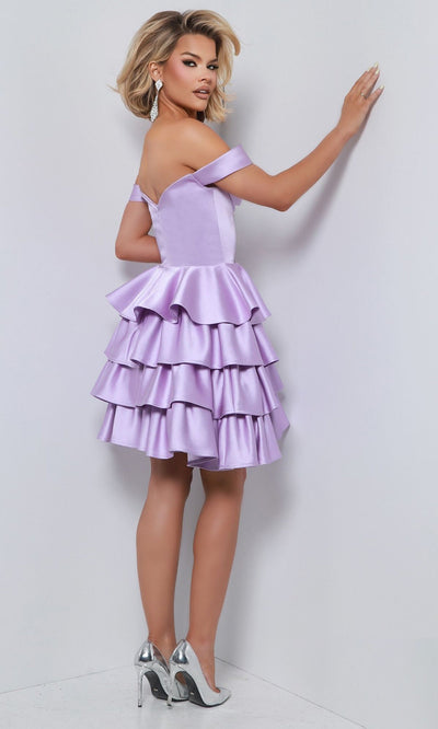 Johnathan Kayne 3127 - Tiered Skirt Sweetheart Party Dress Homecoming Dresses