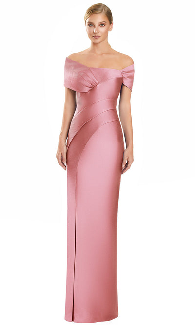 Alexander by Daymor 3127F25 - Column Asymmetrical Seam Evening Gown Evening Dresses