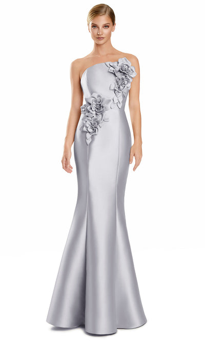 Alexander by Daymor 3152F25 - Floral Embellished Mermaid Evening Gown