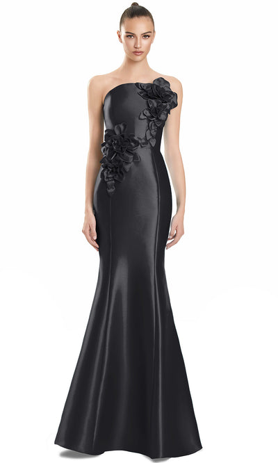 Alexander by Daymor 3152F25 - Floral Embellished Mermaid Evening Gown