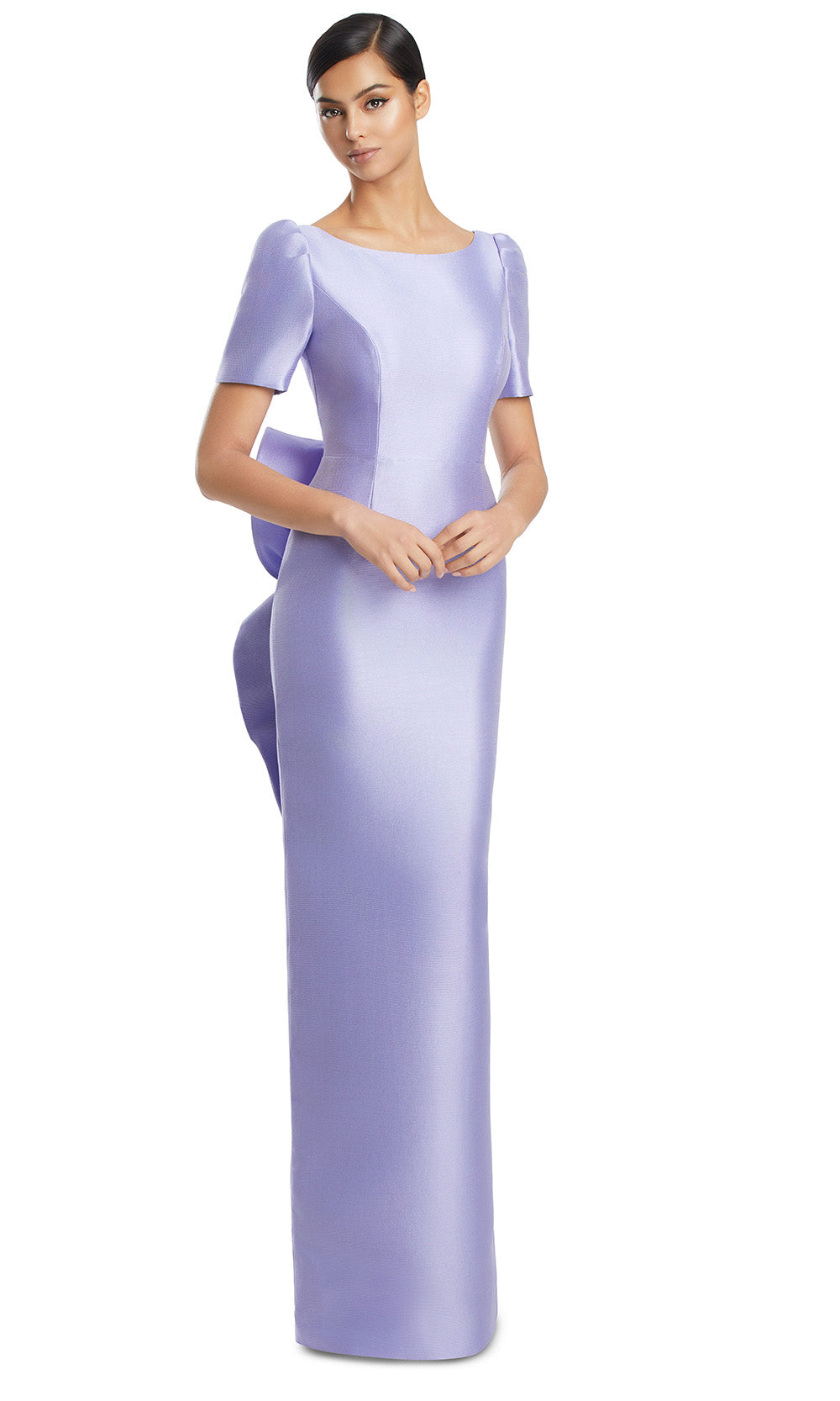 Alexander by Daymor 3202S26 - Short Sleeve Evening Gown Mother of the Bride Dresses in Ice