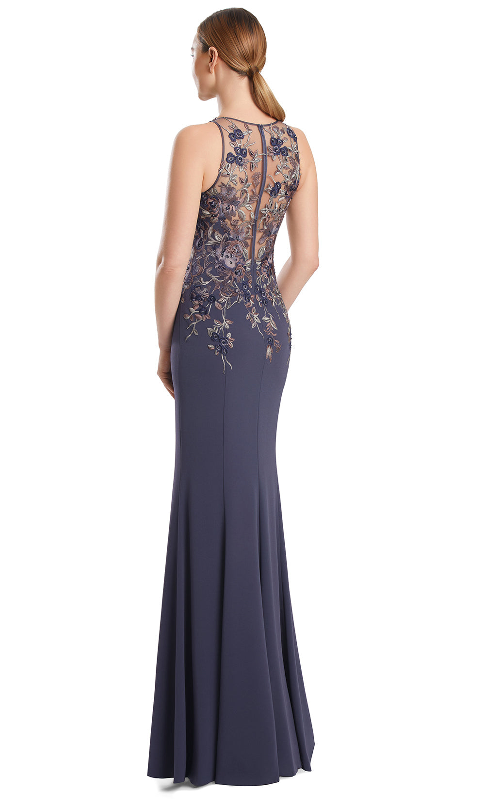 Alexander by Daymor 3211S26 - Sleeveless Evening Dress Formal Gowns in Graphite