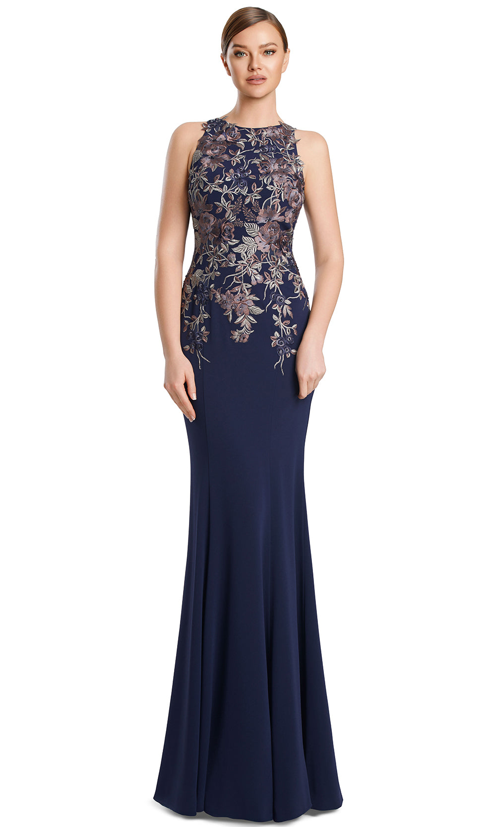 Alexander by Daymor 3211S26 - Sleeveless Evening Dress Formal Gowns in Midnight