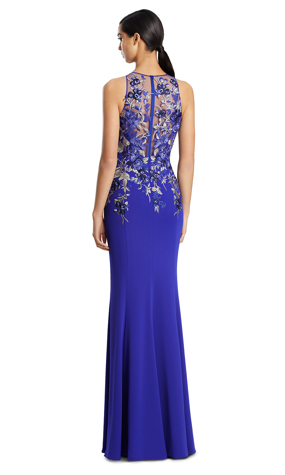 Alexander by Daymor 3211S26 - Sleeveless Evening Dress Formal Gowns in Sapphire
