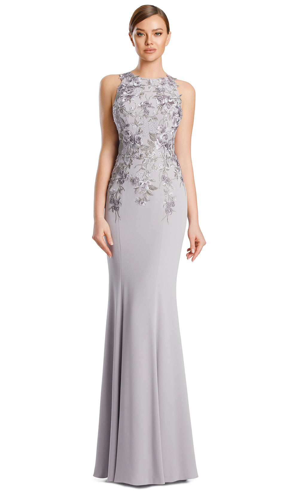 Alexander by Daymor 3211S26 - Sleeveless Evening Dress Formal Gowns in Stonee