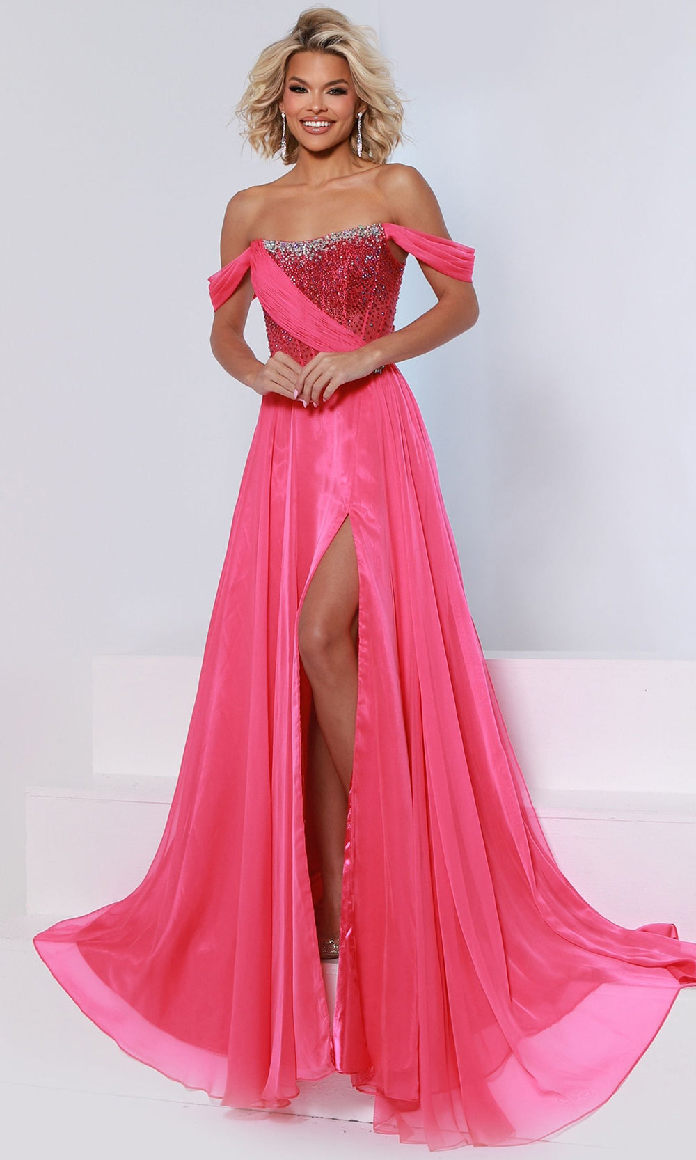 Johnathan Kayne 3217 - Beaded Corset Evening Gown Prom Dresses