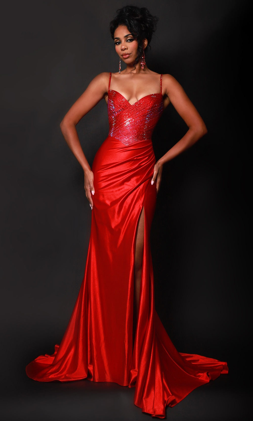 Johnathan Kayne 3218 - Rhinestone Beaded Sweetheart Prom Gown Prom Dresses