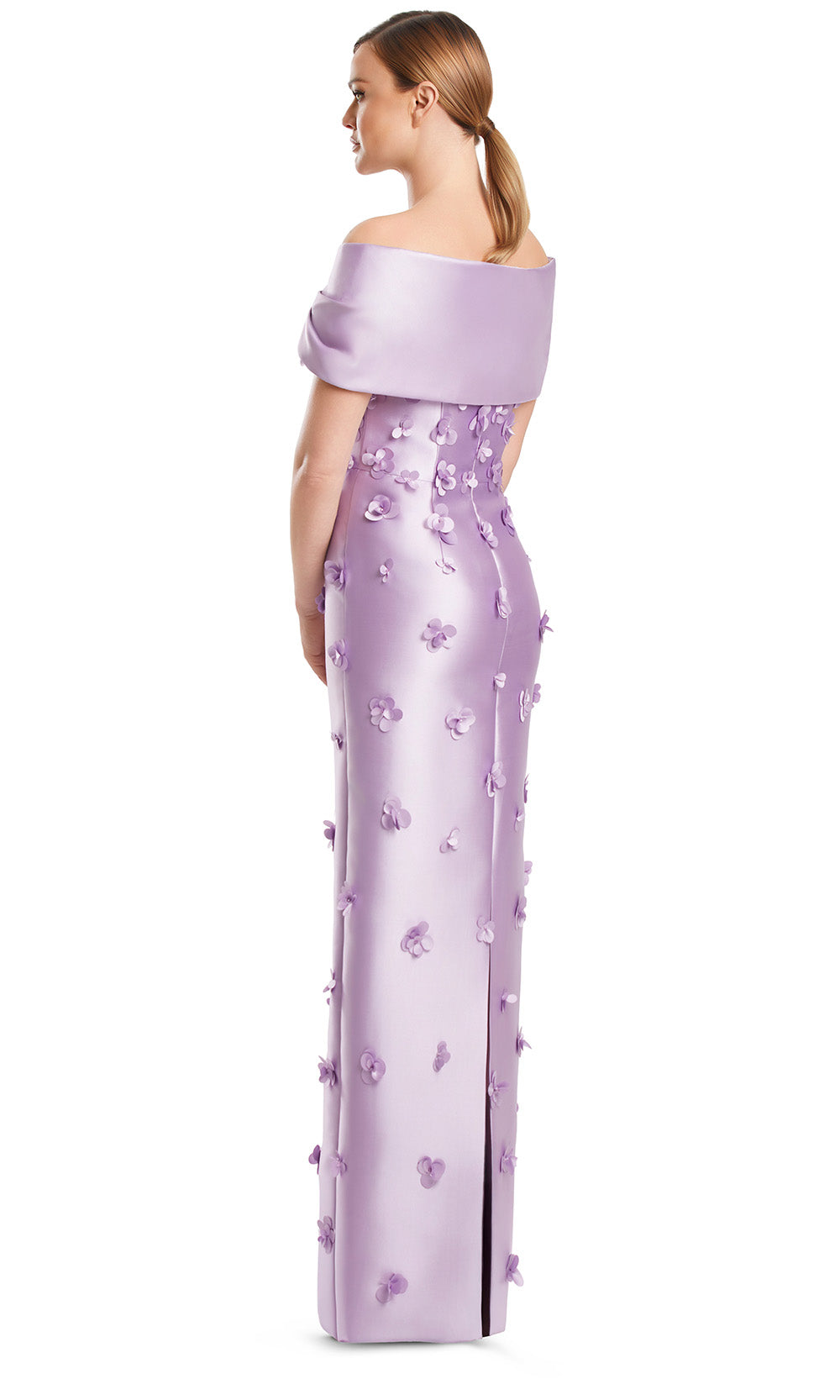 Alexander by Daymor 3220S26 - Floral Detail Evening Dress Mother of the Bride Dresses in Lilac
