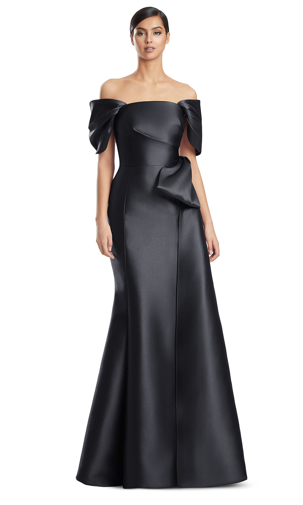 Alexander by Daymor 3222S26 - Mermaid Evening Dress Mother of the Bride Dresses in Black