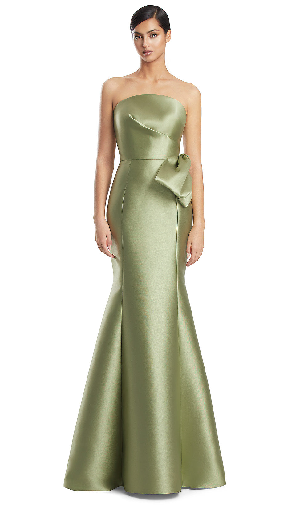 Alexander by Daymor 3222S26 - Mermaid Evening Dress Mother of the Bride Dresses in Olive