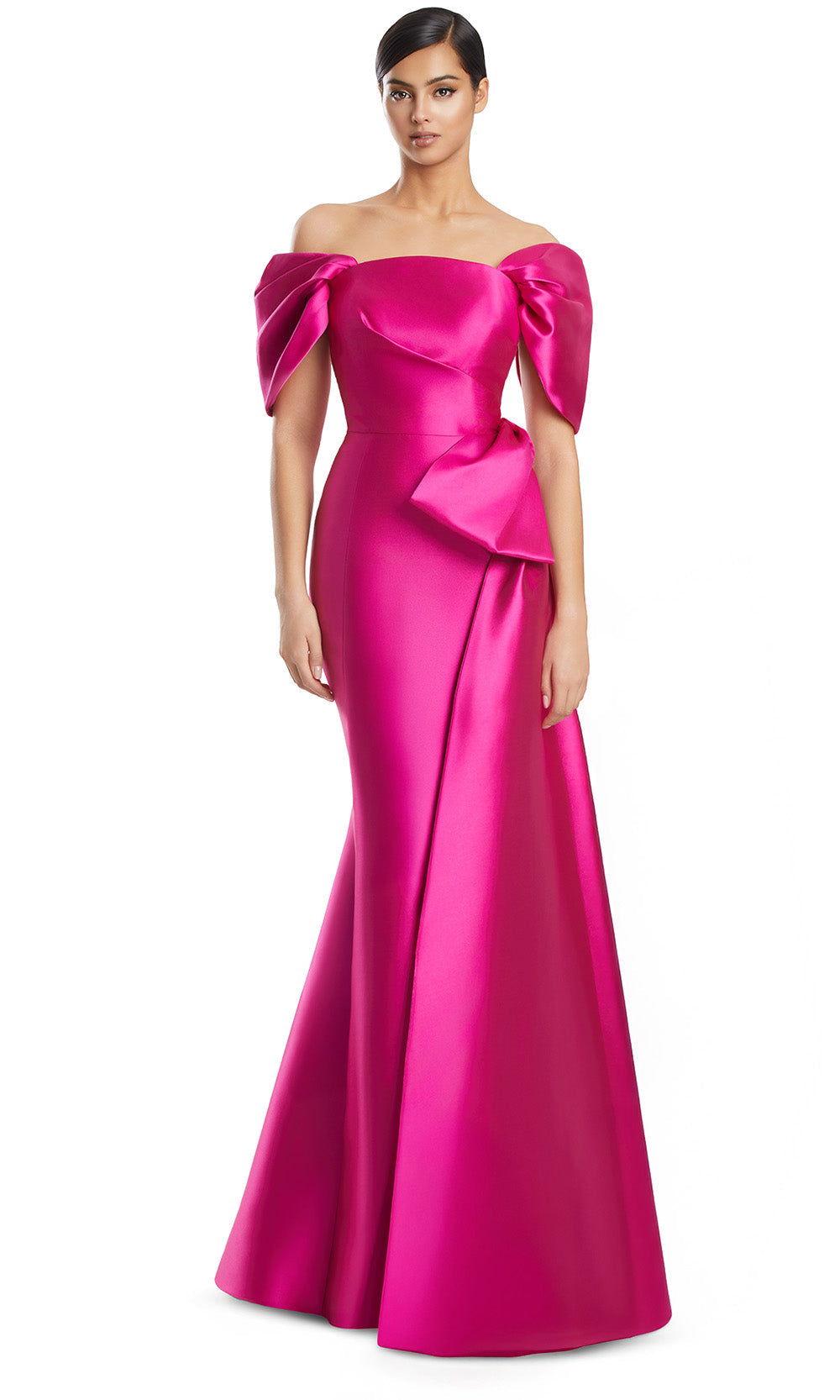 Alexander by Daymor 3222S26 - Mermaid Evening Dress Mother of the Bride Dresses in Passion