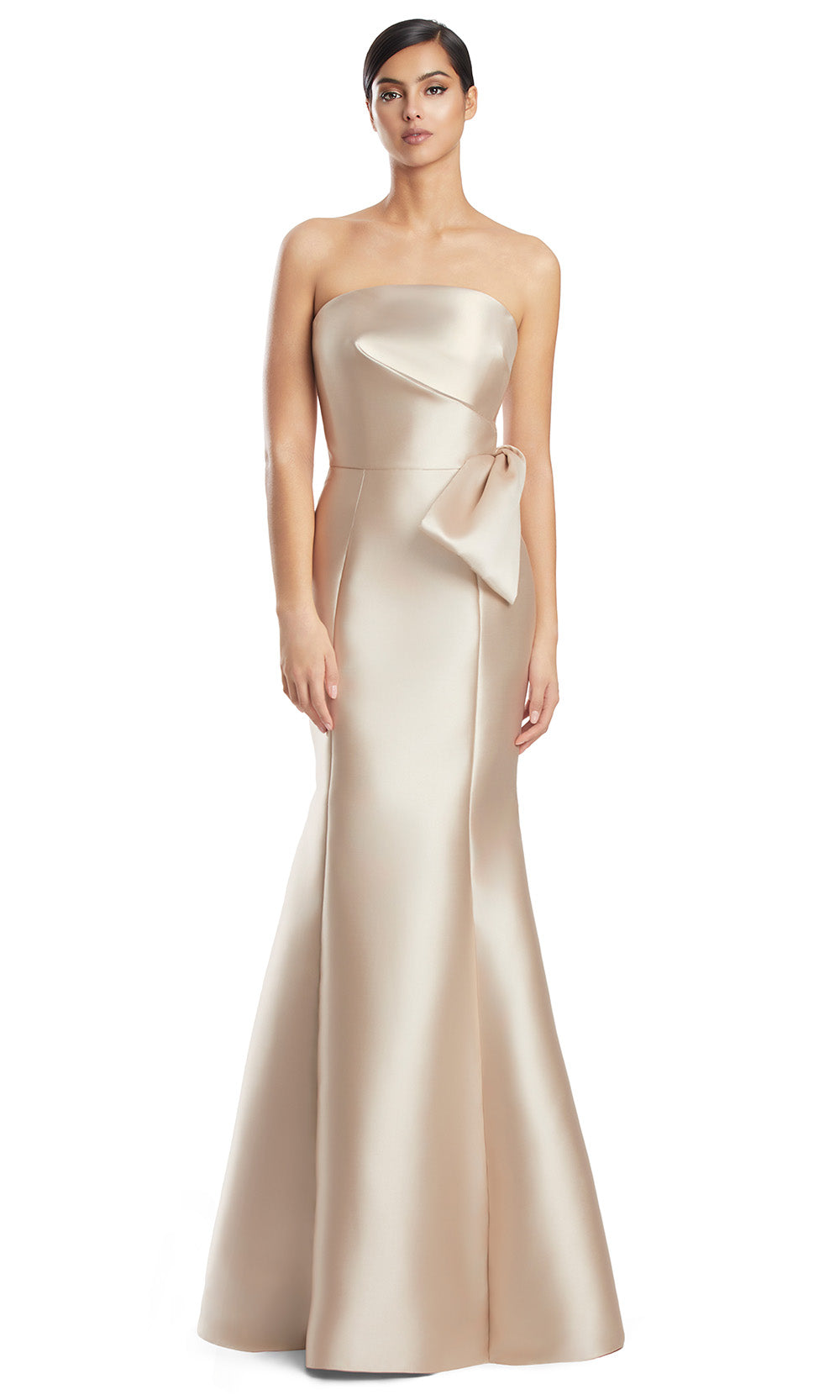 Alexander by Daymor 3222S26 - Mermaid Evening Dress Mother of the Bride Dresses in Wheat