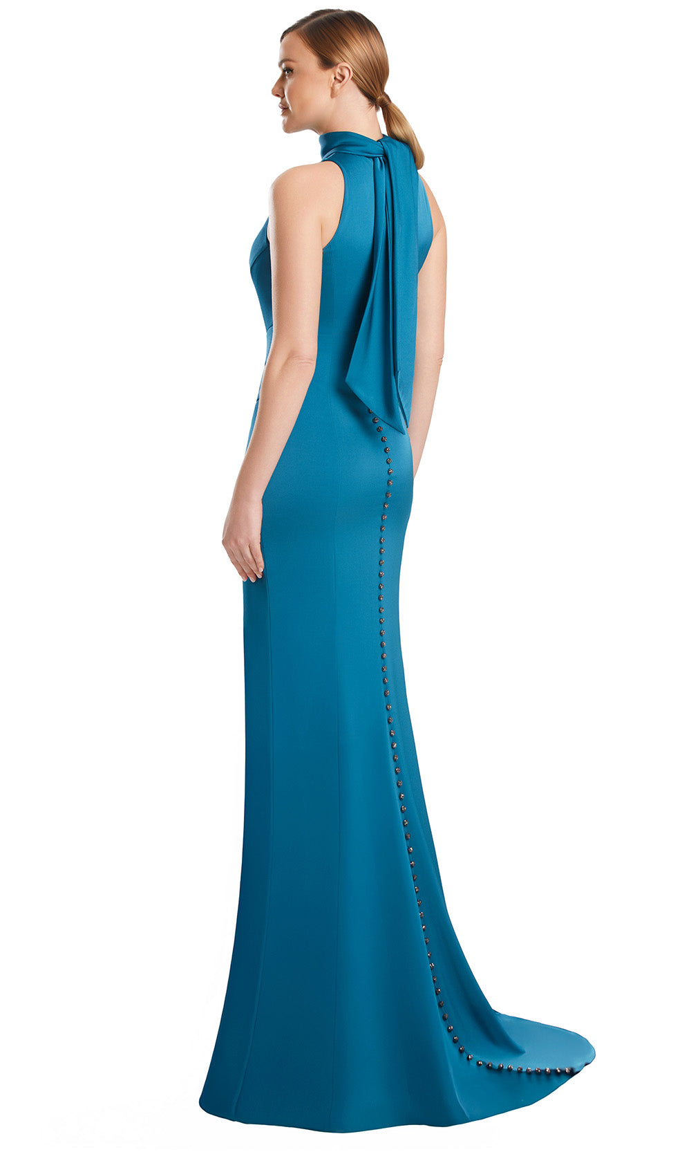 Alexander by Daymor 3225S26 - Sleeveless Evening Dress Mother of the Bride Dresses in Deep Aqua