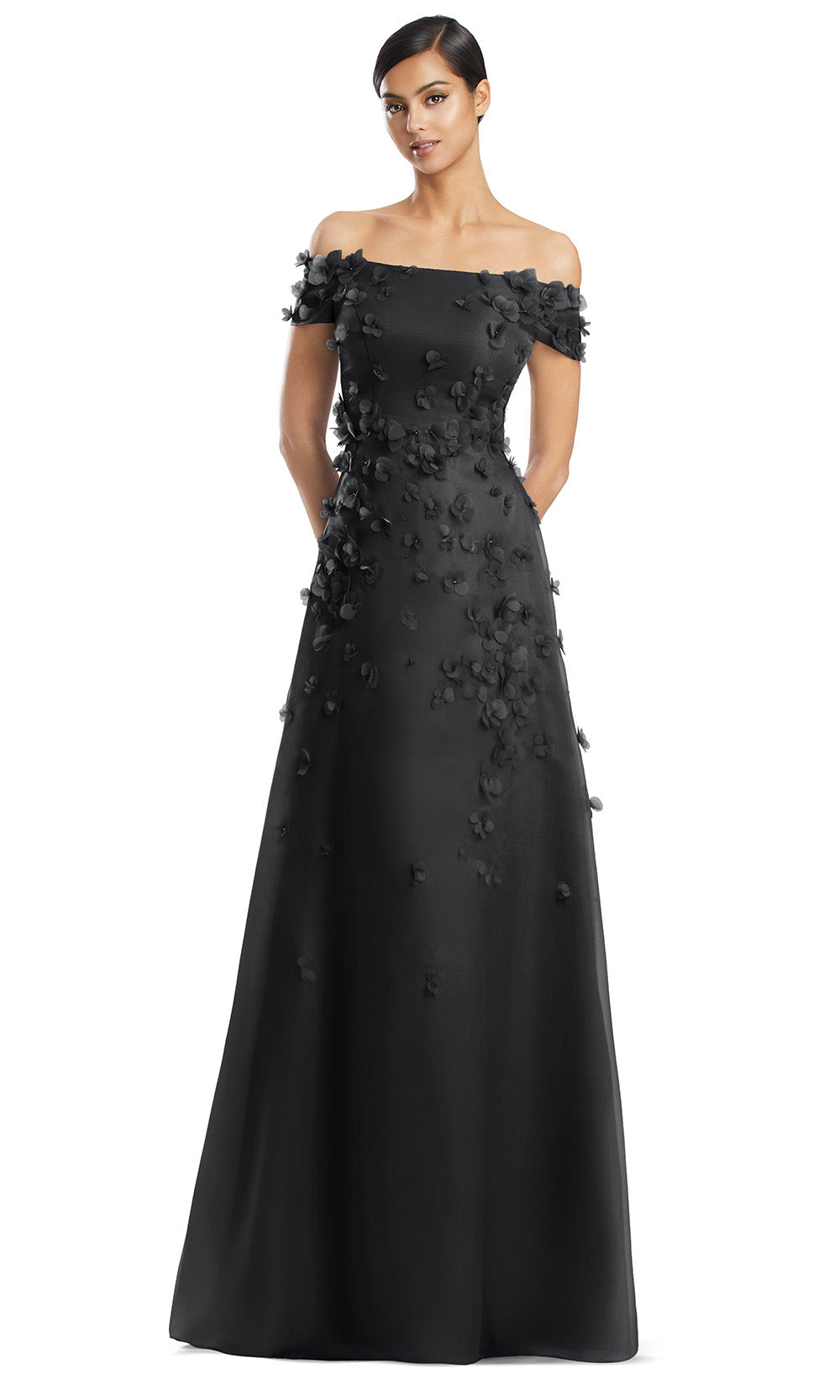 Alexander by Daymor 3253S26 - Elegant A Line Evening Dress Mother of the Bride Dresses in Black