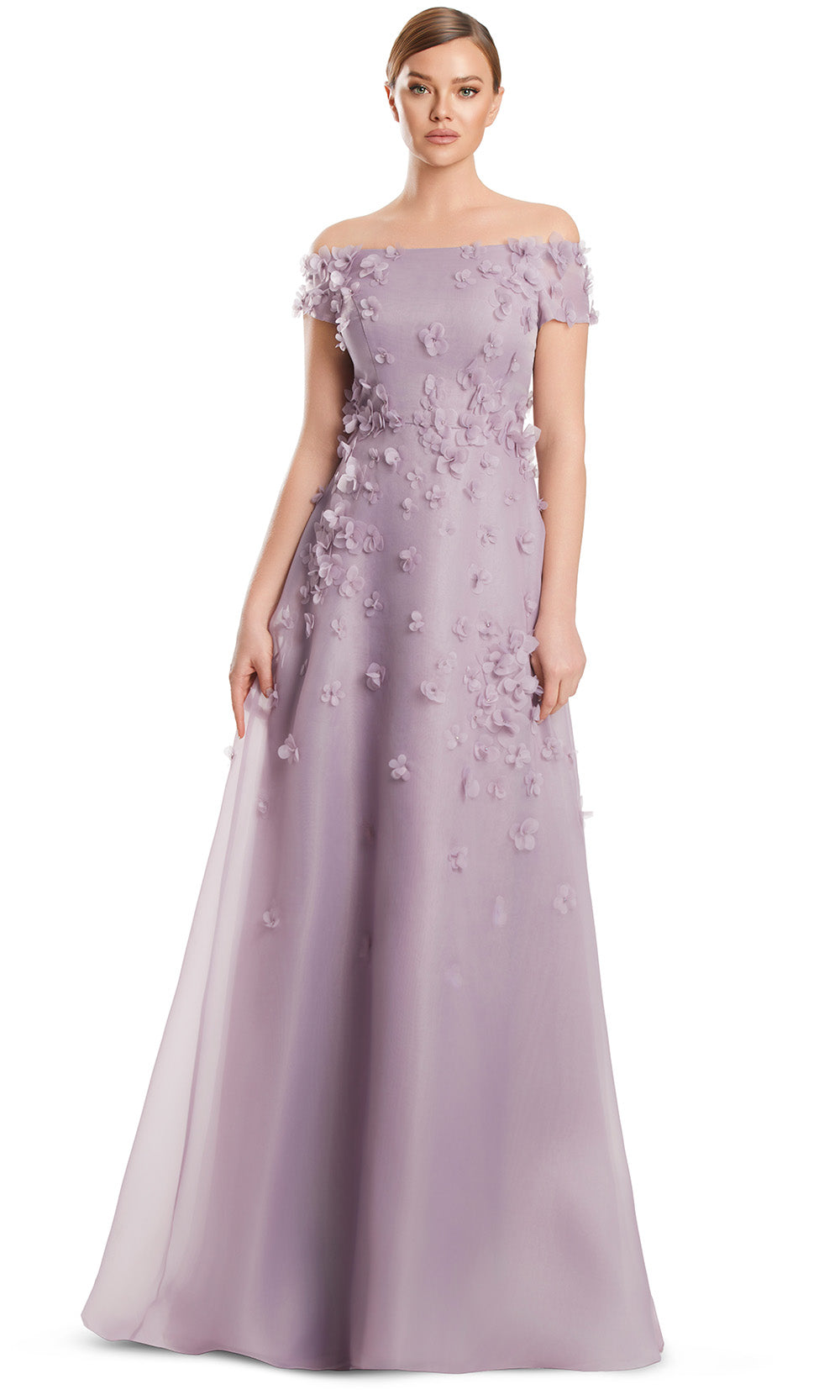 Alexander by Daymor 3253S26 - Elegant A Line Evening Dress Mother of the Bride Dresses in Lalic