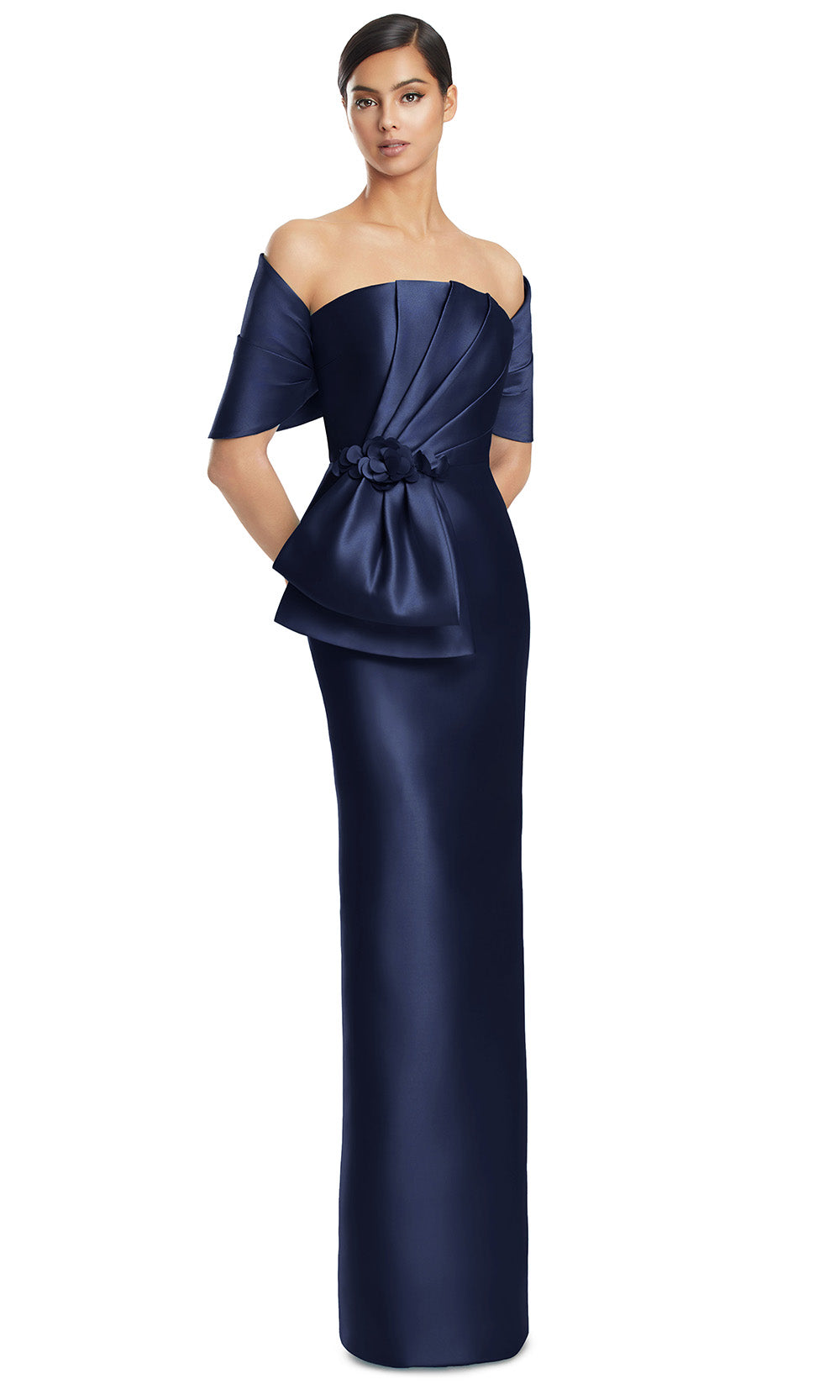 Alexander by Daymor 3271S26 - Strapless Evening Dress Mother of the Bride Dresses in Navy
