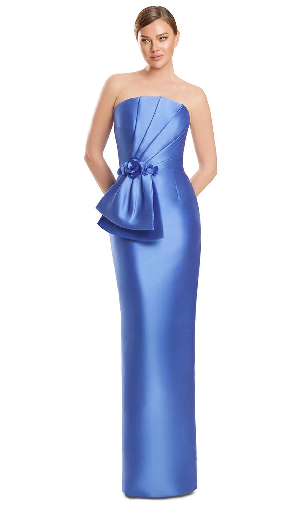 Alexander by Daymor 3271S26 - Strapless Evening Dress Mother of the Bride Dresses in Periwinkle