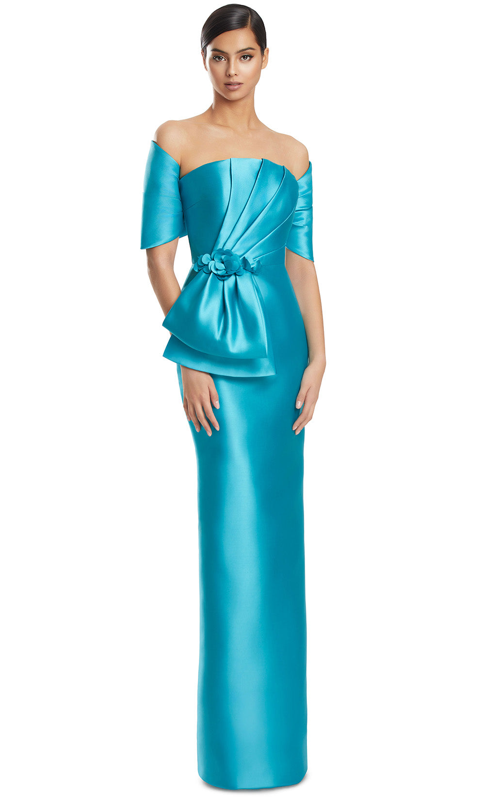 Alexander by Daymor 3271S26 - Strapless Evening Dress Mother of the Bride Dresses in Turquoise