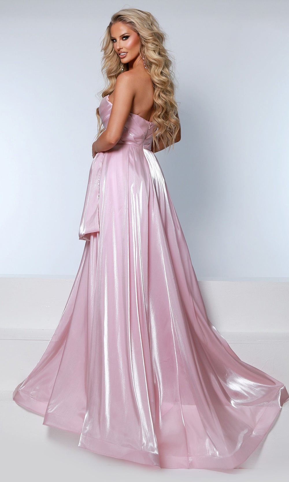 Johnathan Kayne 3272 - Strapless Sweetheart Organza A-Line Prom Dress Prom Dresses
