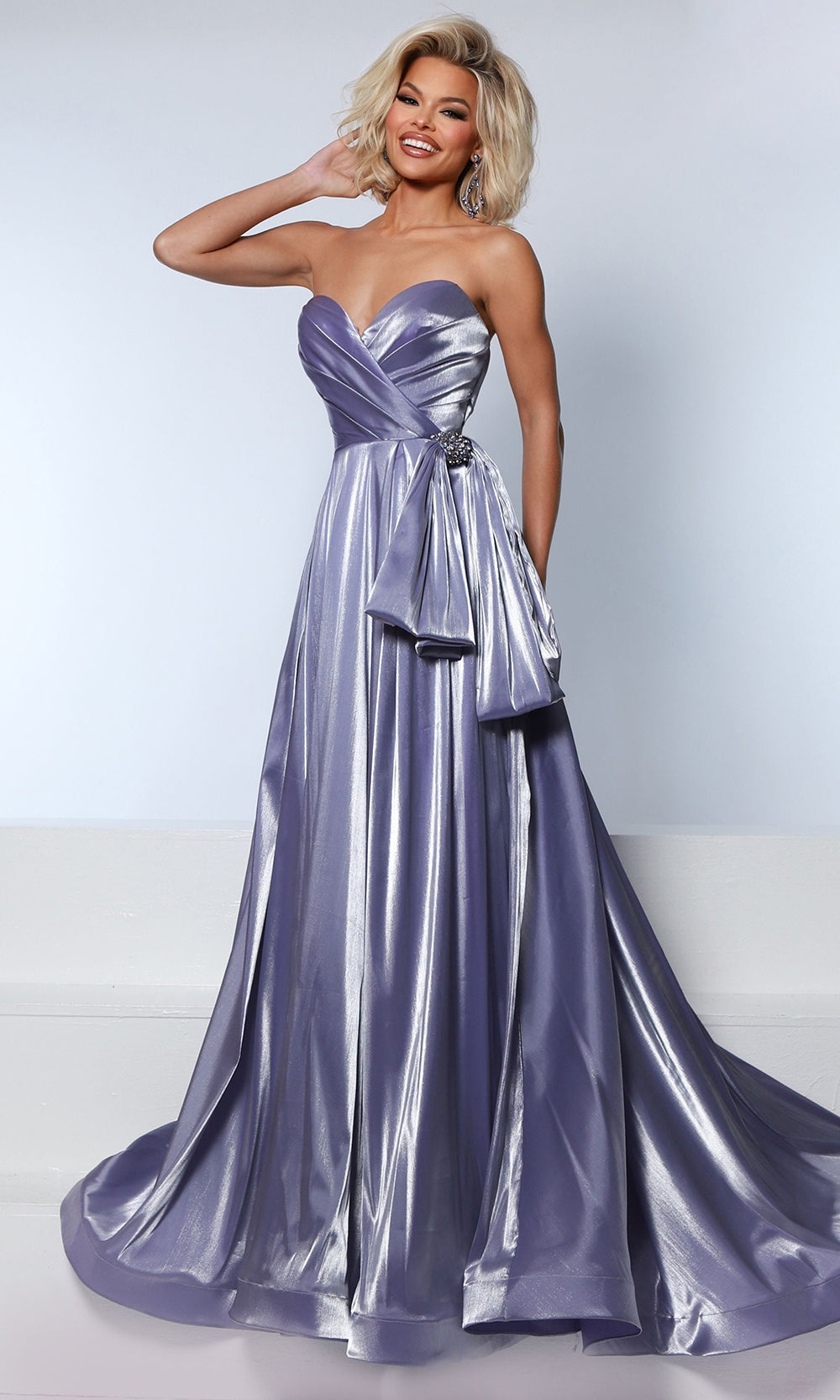 Johnathan Kayne 3272 - Strapless Sweetheart Organza A-Line Prom Dress Prom Dresses