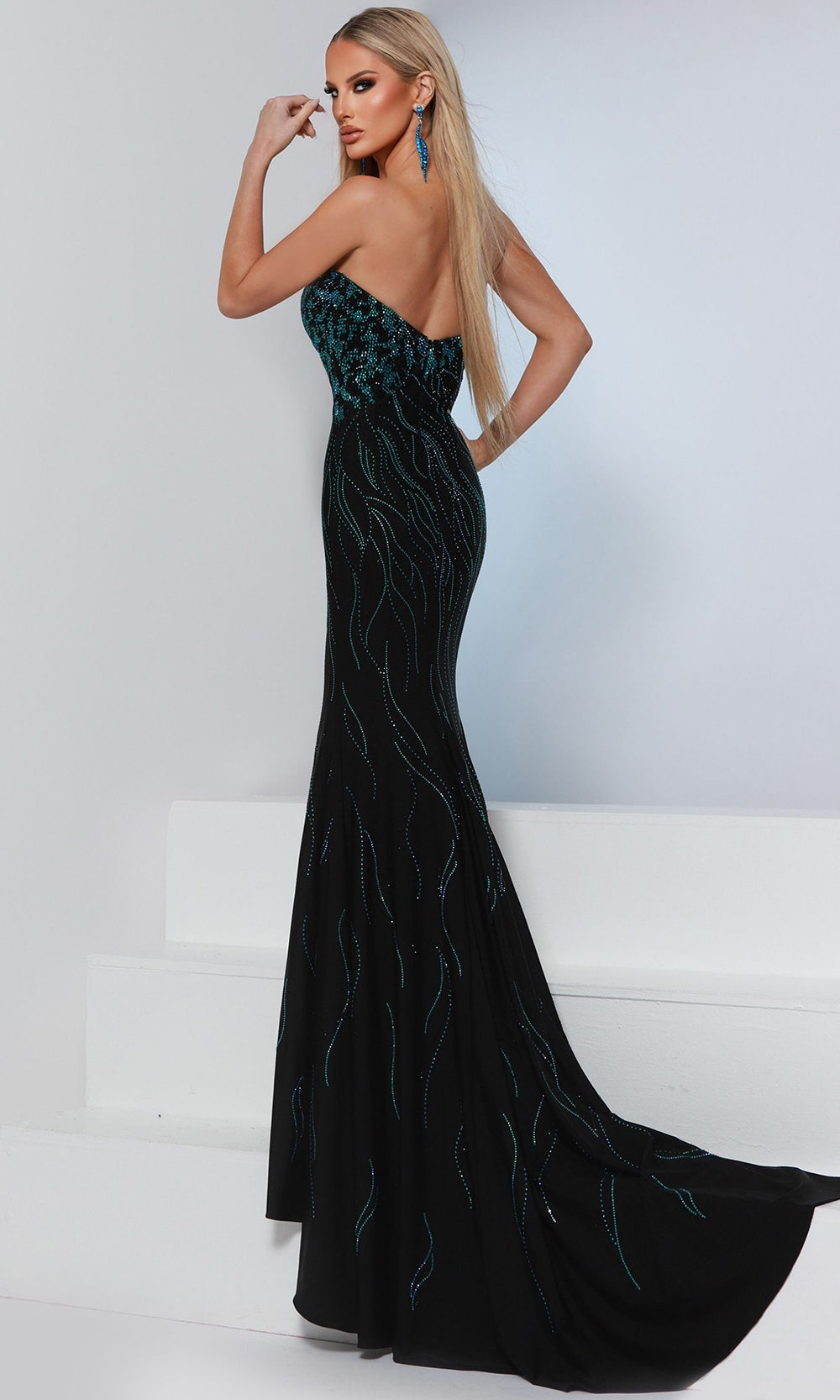 Johnathan Kayne 3316 - Strapless Beaded Sweetheart Evening Dress Prom Dresses