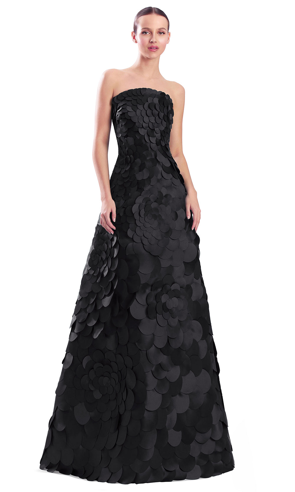 Alexander by Daymor 3329F26 - Straight Neck A-Line Evening Gown