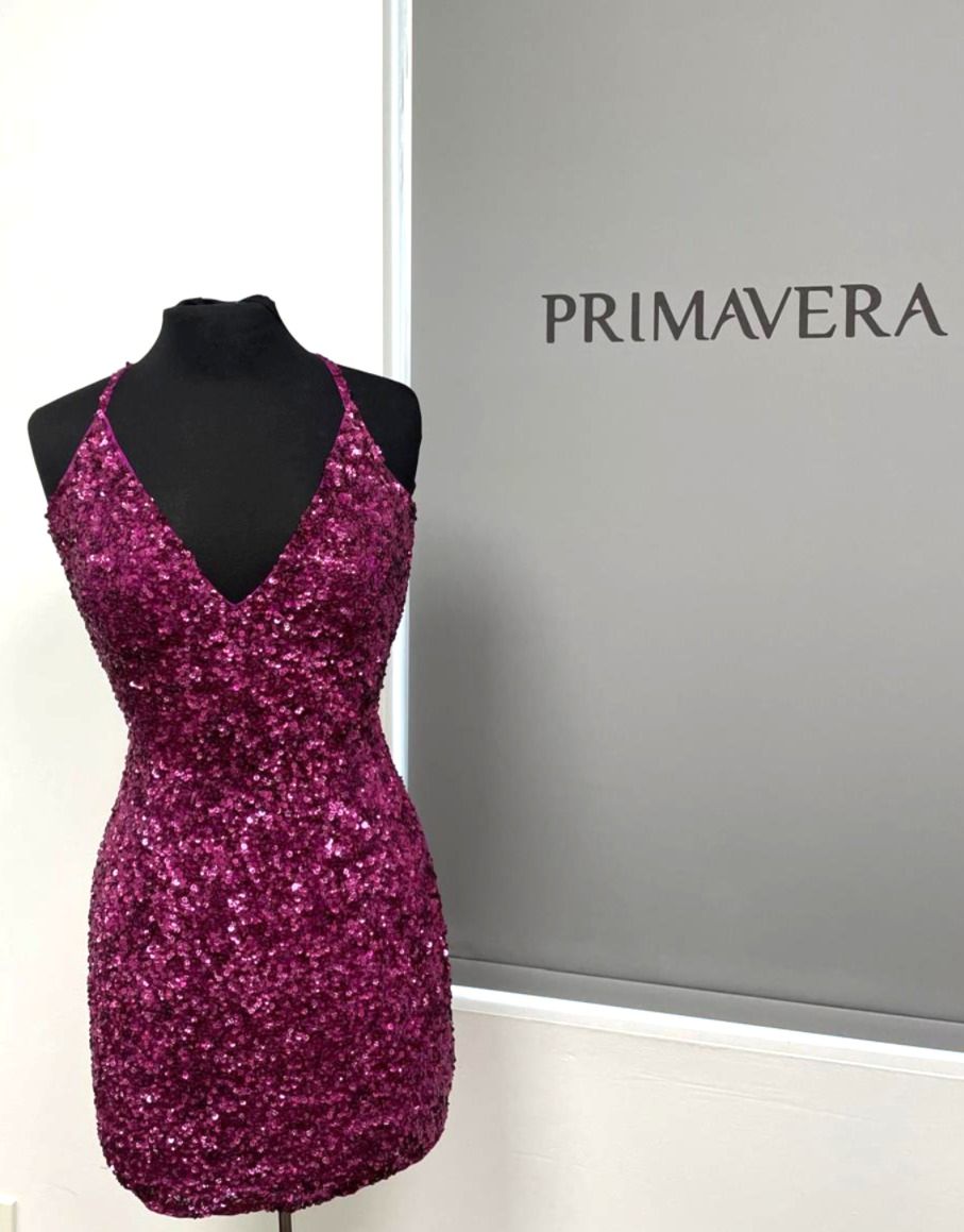 Primavera Couture 3352 - Sleeveless Beaded Cocktail Dress