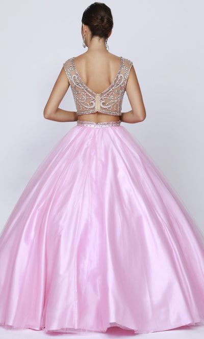 Juliet Dresses 338 - Embellished Bodice Two Piece Gown Quinceanera Dresses