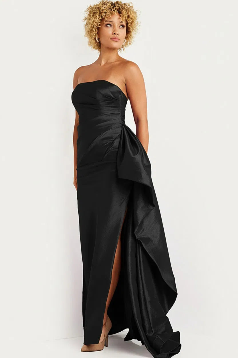Jovani 36854 - Strapless Pleat Style Prom Dress