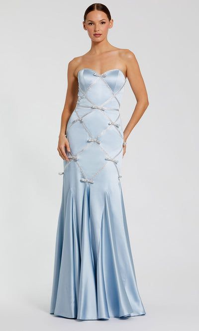 Mac Duggal 37000 - Sweetheart Satin Trumpet Evening Gown Evening Dresses