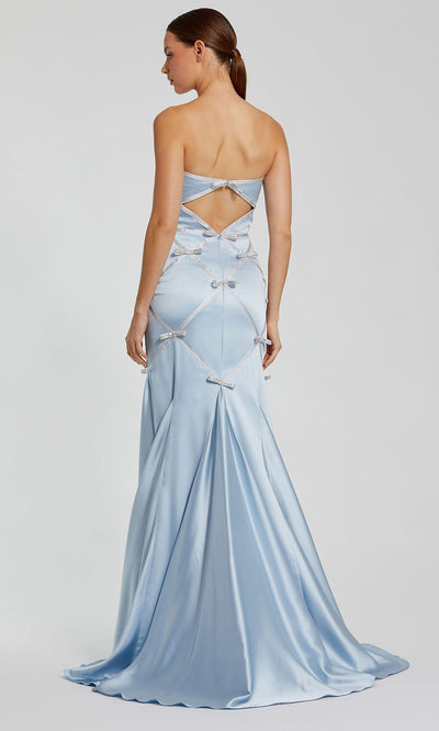 Mac Duggal 37000 - Sweetheart Satin Trumpet Evening Gown Evening Dresses