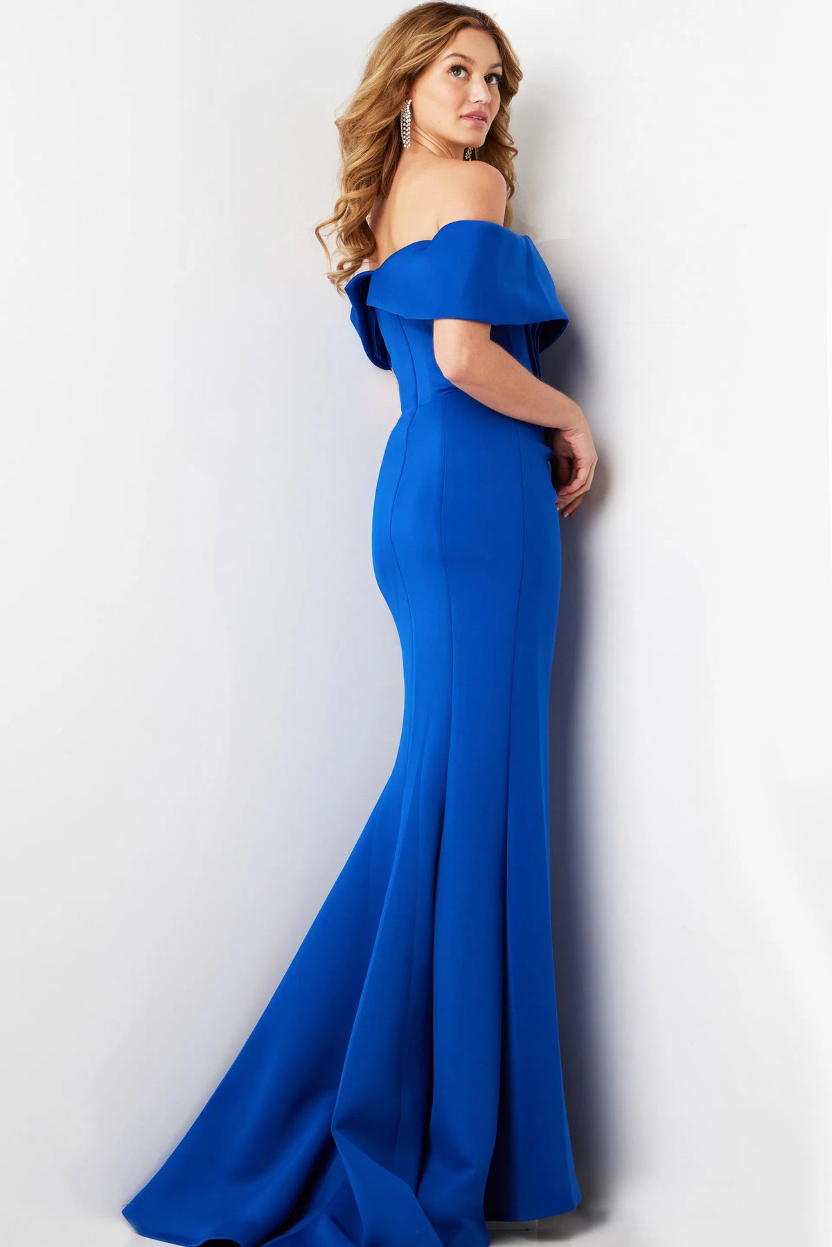 Jovani 37148 - Off Shoulder Corset Evening Gown