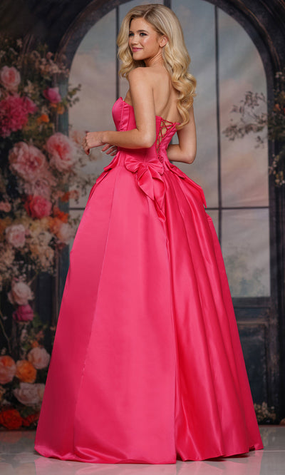Colors Dress 3739 - Voluminous Skirt Strapless Gown Prom Dresses