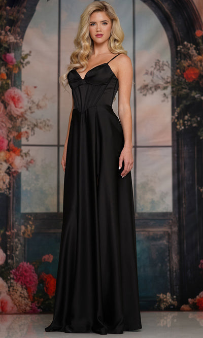 Colors Dress 3743 - Classic Corset Bodice Evening Gown Prom Dresses