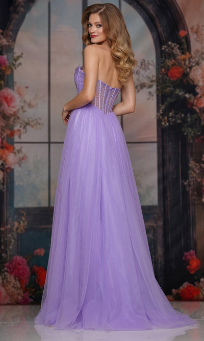 Colors Dress 3797 - A-line Skirt Embellished Long Gown Prom Dresses