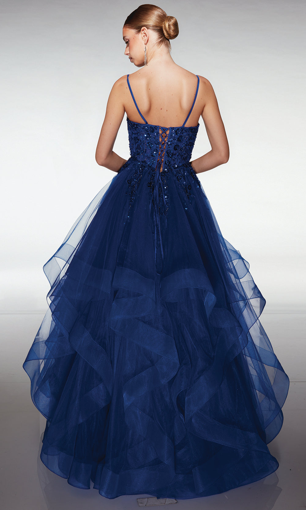Aerie Couture 380 - Applique Bodice Tulle Evening Dress Prom Dresses