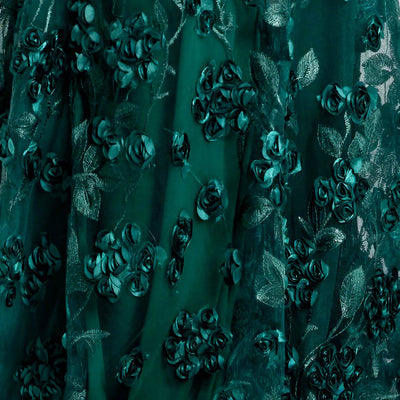 Jovani 38684 - Fitted Floral Sheath Gown