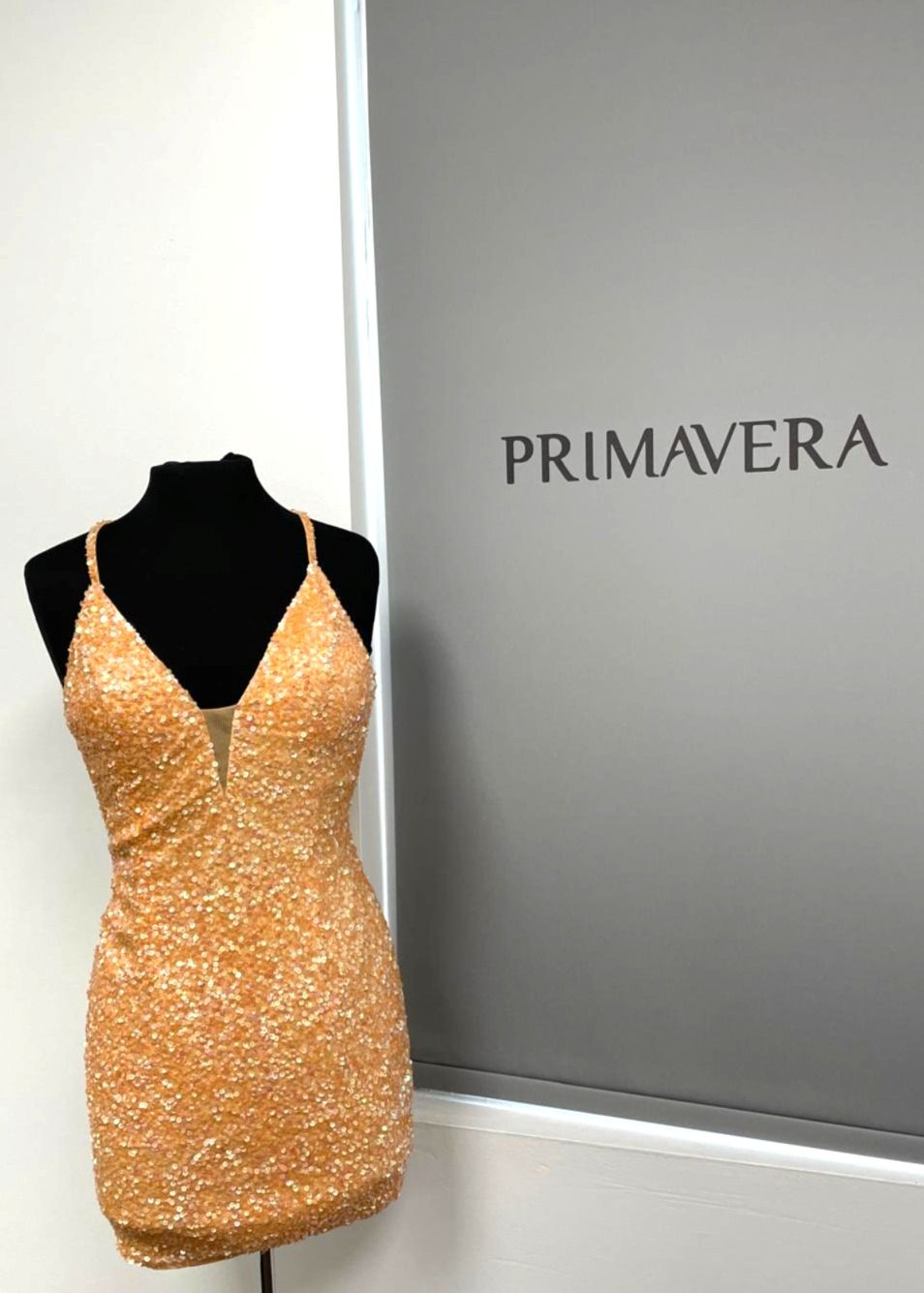 Primavera Couture 3898 - Mid-Thigh Length Cocktail Dress