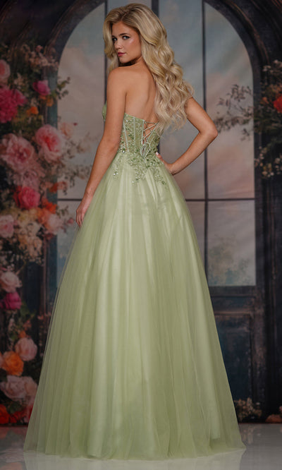 Colors Dress 3923 - Sweetheart Layered Tulle Gown Prom Dresses